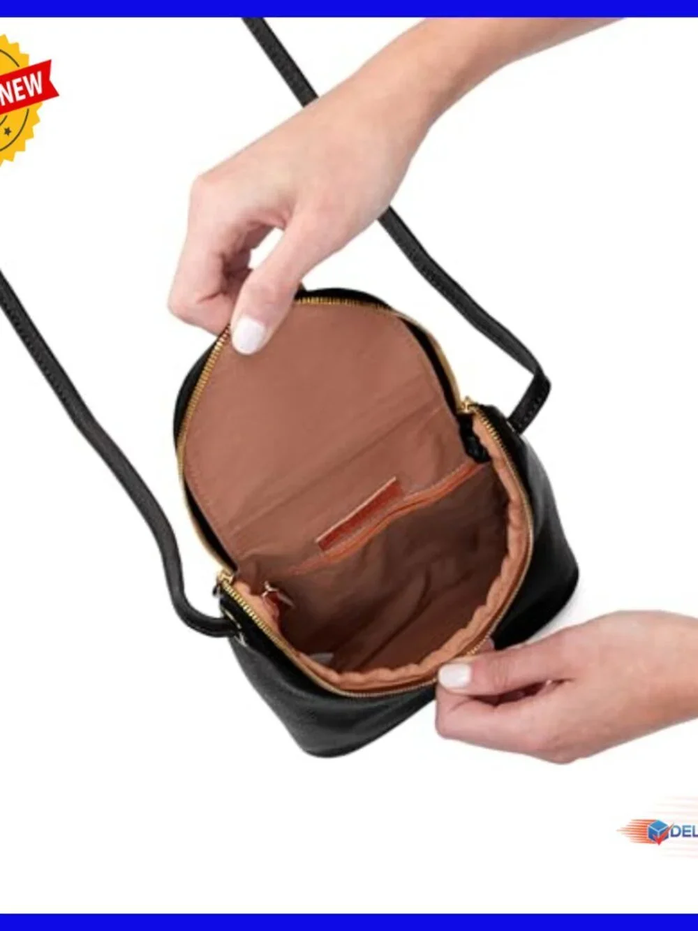 Leather Crossbody Hobo Bag Adjustable Strap Travel Purse Essentials